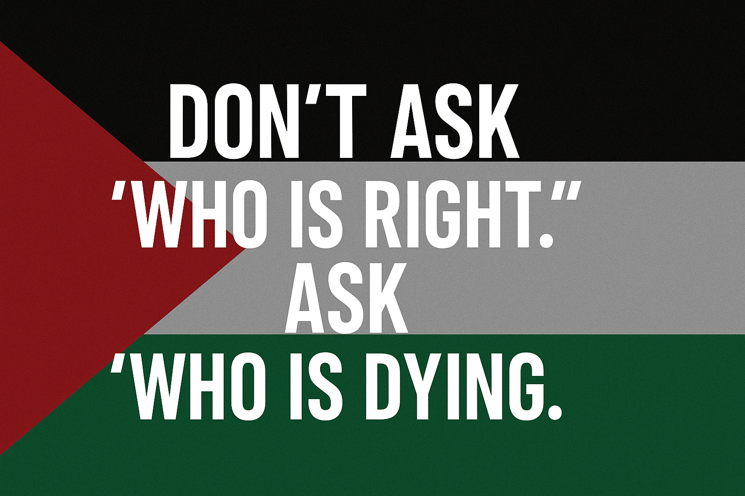 Voice for Gaza Banner